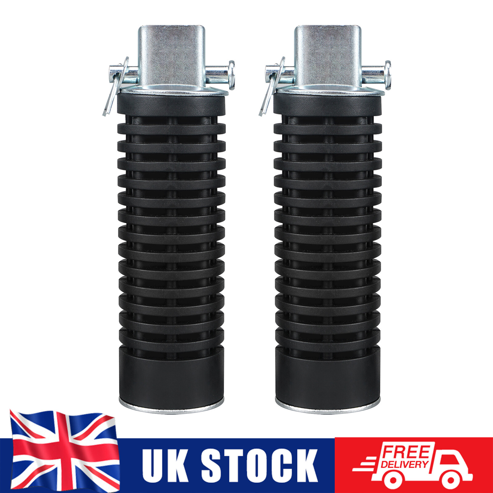 For Honda CB 400 450 500 550 750 Series Rear Foot Pegs Footrest Pillion Pedals