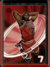 2004-05 Skybox E-XL Ben Gordon Essential Credentials Future RC #/34 Bulls