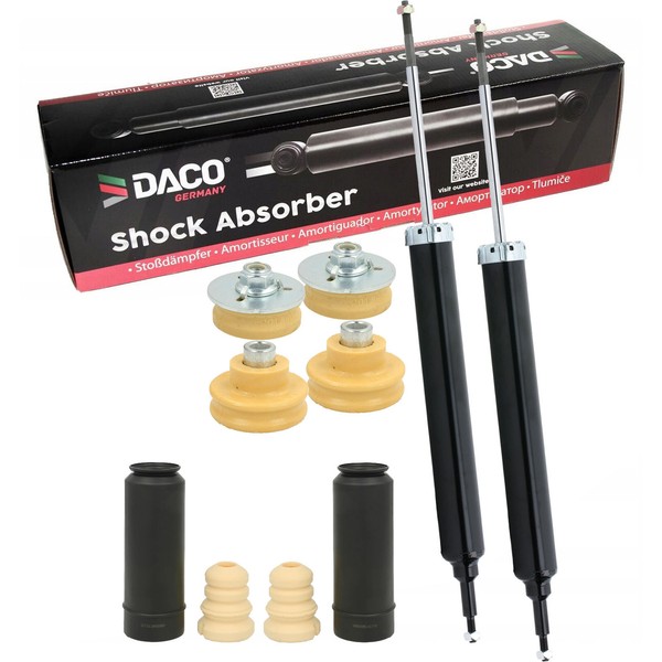 2X Daco Germany StoßDäMpfer Domlager Hinten FüR BMW E81-E88 E90-E93 1.6-3.0D-image