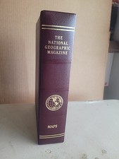 National Geographic Maps With Faux Leather Slip Cover And 14 Different Maps