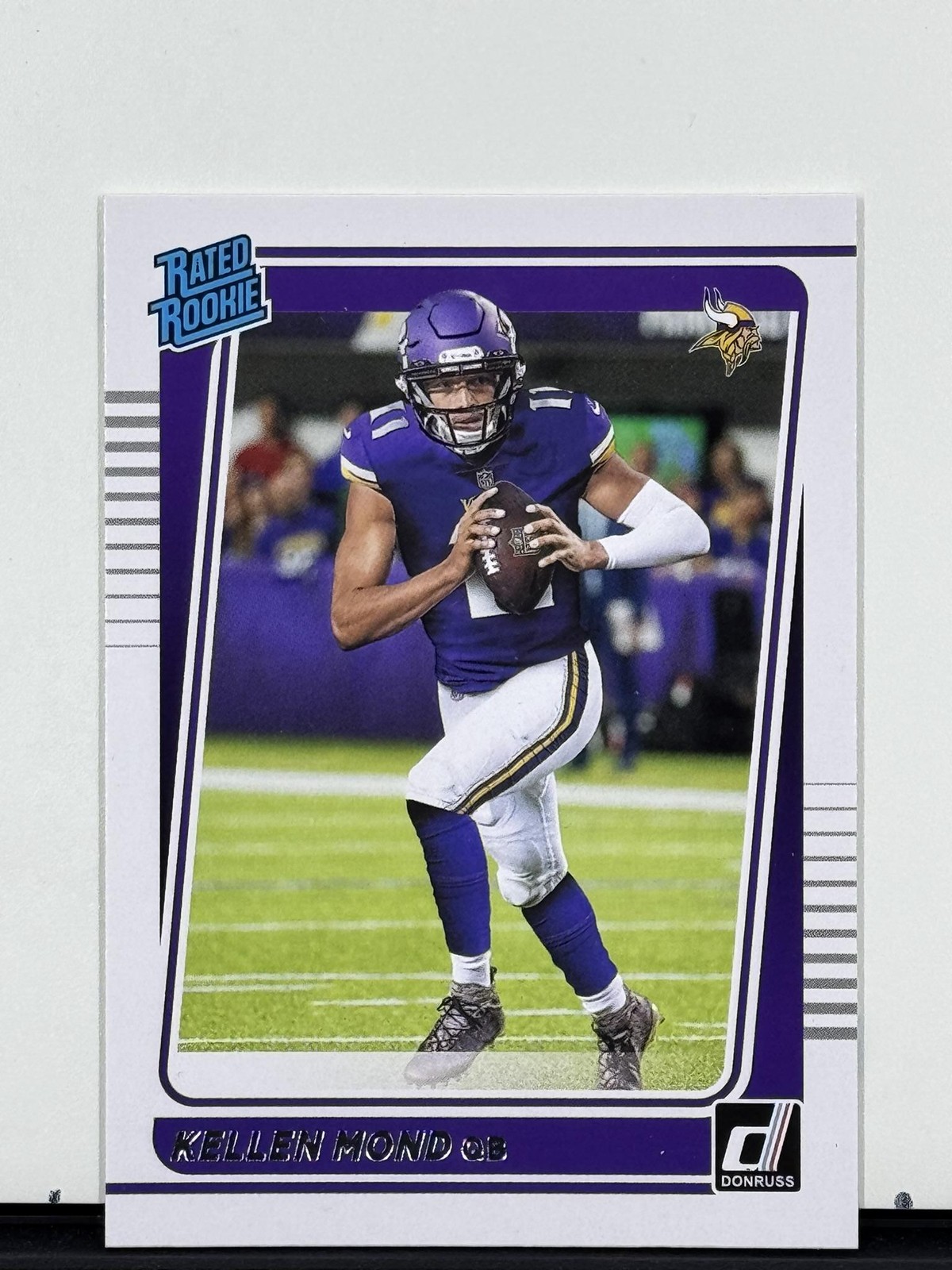 2021 Panini Donruss Football #256 Kellen Mond Rated Rookie