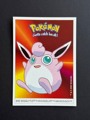 Pokemon Karte - Nintendo - Dunkin Boomer - #40 Grodoudou