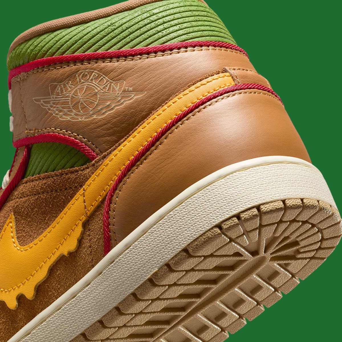 Size 11 - Air Jordan 1 SE Mid Cheeseburger for sale online | eBay