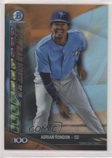 2017 Bowman Chrome Scouts Updates Orange Refractor 11/25 Adrian Rondon 2f9