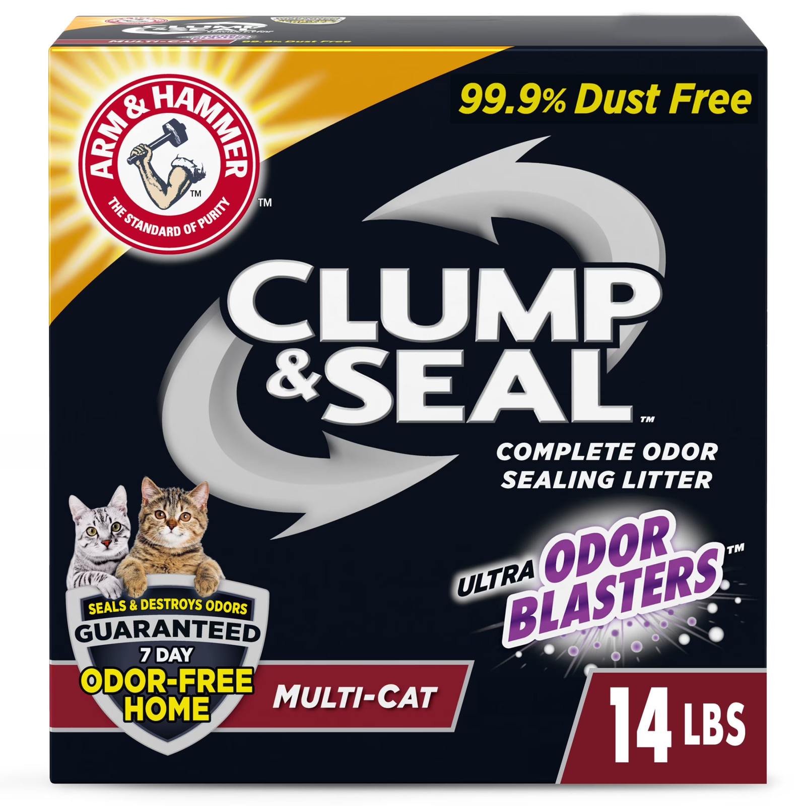 MultiCat Clumping Cat Litter Odor Sealing