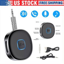 Bluetooth Receiver 3.5mm Aux Car Adapter Wireless Audio Receiver for Home Stereo