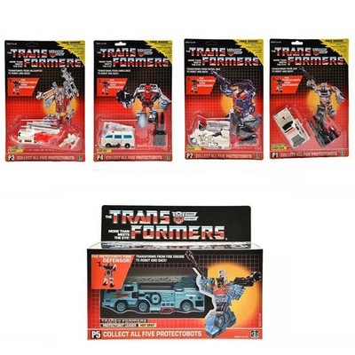 SALE Transformers G1 5 Protectobots DEFENSOR Streetwise Blades First Aid Toy Set