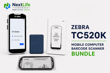 Zebra TC52 Mobile Scanner Bundle Android 14 Wi-Fi 4GB / 32GB TC520K-1HEZU4P-NA