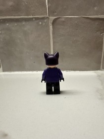 LEGO Batman ICustom 2006 PAD PRINTED Classic Catwoman Purple Minifigure LB1 7779