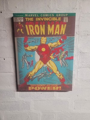 Marvel The Invincible Iron Man Die Geburt der Macht Wandbild 30 cm x 40 cm
