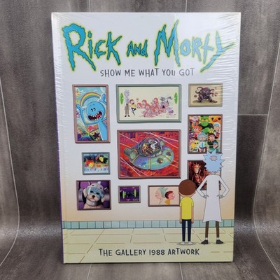 Rick and Morty Show Me What You Got The Gallery 1988 Artwork HC Book Sealed