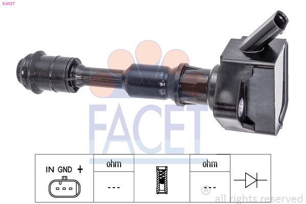 Facet 9.6537 ZüNdspule FüR Polestar Volvo-image