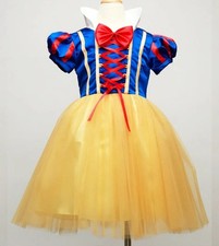 Girl 's Snow White Princess Costume Dress size 7 Halloween Dress-up