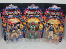 MOTU Origins X Thundercats Set of 3, Wave 1 Lion-O, Cheetara  BattleCat- Man