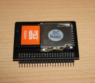 2,5 Zoll IDE 44 Pin Adapter für SD Speicherkarten