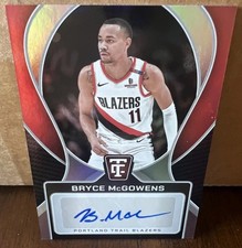 2024-25 Panini Totally Certified Signatures Bryce McGowens Auto