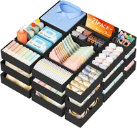 Schubladen Ordnungssystem Schubladen Organizer - 21Er Set Faltbare Aufbewahrungs