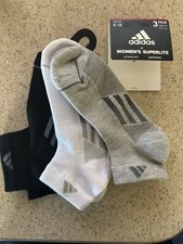 Adidas Women s Low Cut Socks - 3 Pairs-size 5-10