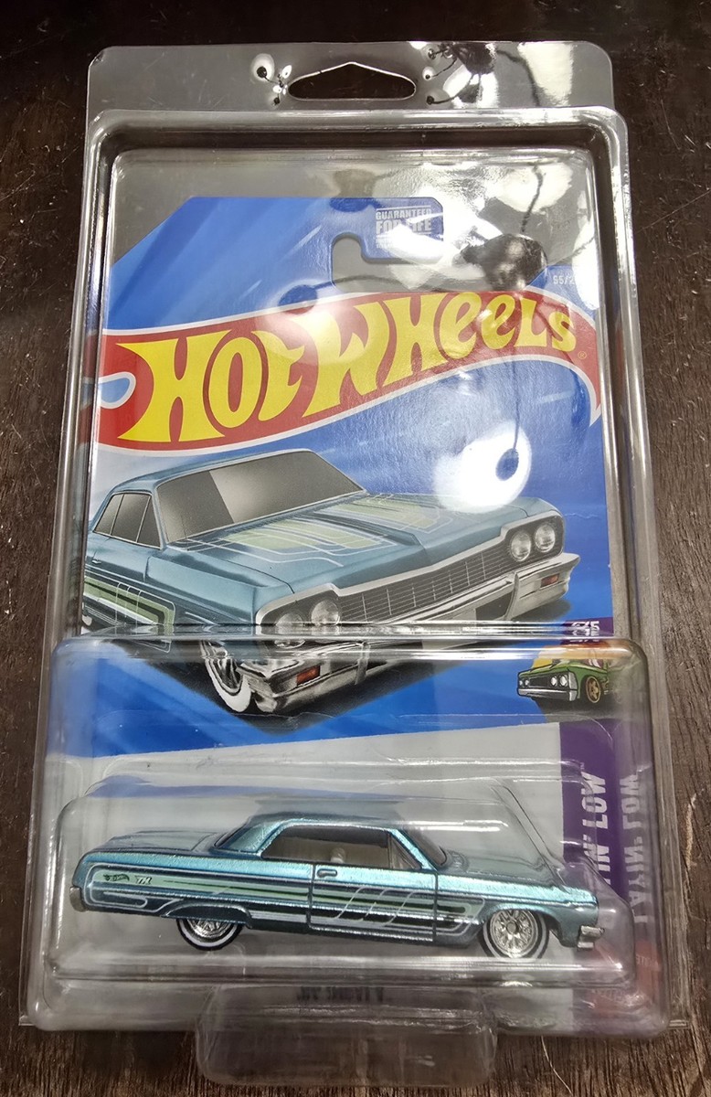 ホットウィール　'64 インパラ 　- 2026 スーパートレジャーハント Hot Wheels 2026 Super Treasure Hunt '64 Impala Blue HW Layin' Low