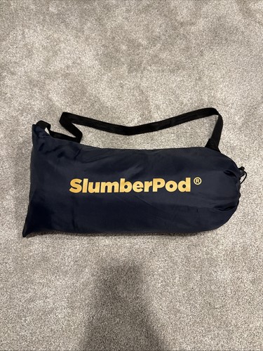 Slumberpod Blackout Canopy Privacy Pod for Travel Navy Blue Full Set