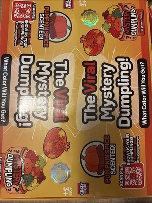 RMS Crazy Fun Dumpling FULL CASE OF  24 Sealed Pumpkin Spice Scented fall Leaves