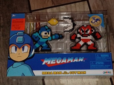 MegaMan Classic 8-Bit Figures 2-Pack Mega Man Vs. Cut Man - New FREE SHIPPING!