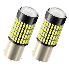 AUXITO 1156 7506 Reverse LED Backup Light Lamps White 6000K Canbus Error Free NS