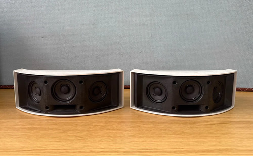 A pair of BOSE 151 SE speakers, without grilles