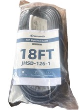 DEWENWILS 18 ft Heat Cable for Pipe Freeze Protection Cable Build in Thermostat