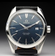 OMEGA Seamaster Aqua Terra 150M Blue Dial Quartz Men’s Watch Ref.2518.80