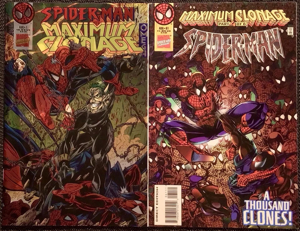 Lote de cómics de superhéroes de Marvel [4] - Spiderman - incluye lámina rara - Spider-Man de colección Foto 2 de 4