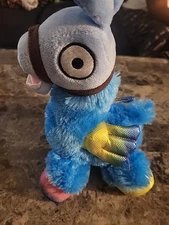 Nanco Llama Blue Rainbow Winged Plush Doll Stuffed Animal Toy 10” Fortnite