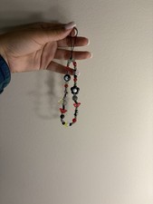 Multicolor handmade phone charm for phone