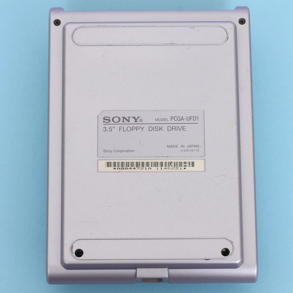 Sony VAIO Portable External USB 1.44 MB 3.5” FDD Floppy Disk Drive PCGA-UFD1 - Image 3 of 4