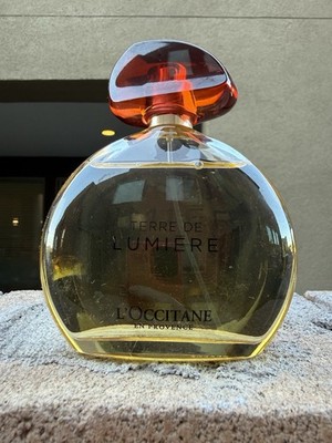 L Occitane Terre de Lumiere Eau de Parfum 90ml/2.5oz ~85% Full