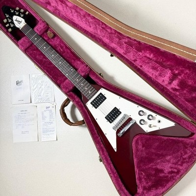Gibson Flying V 67 Reissue Cherry 1999年 Gibson Flying V 67 Reissue Cherry 1999 Safe Packing! | eBay