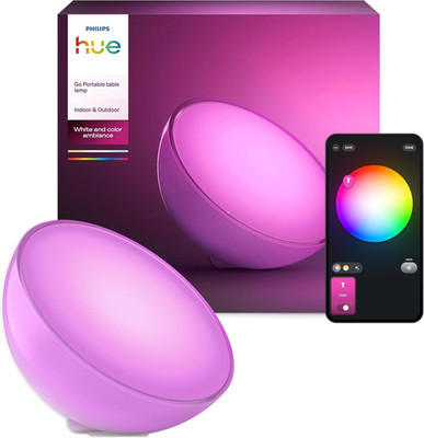 Philips Hue White & Color Ambiance Go Tischleuchte (530 Lm), Dimmbare LED Leucht
