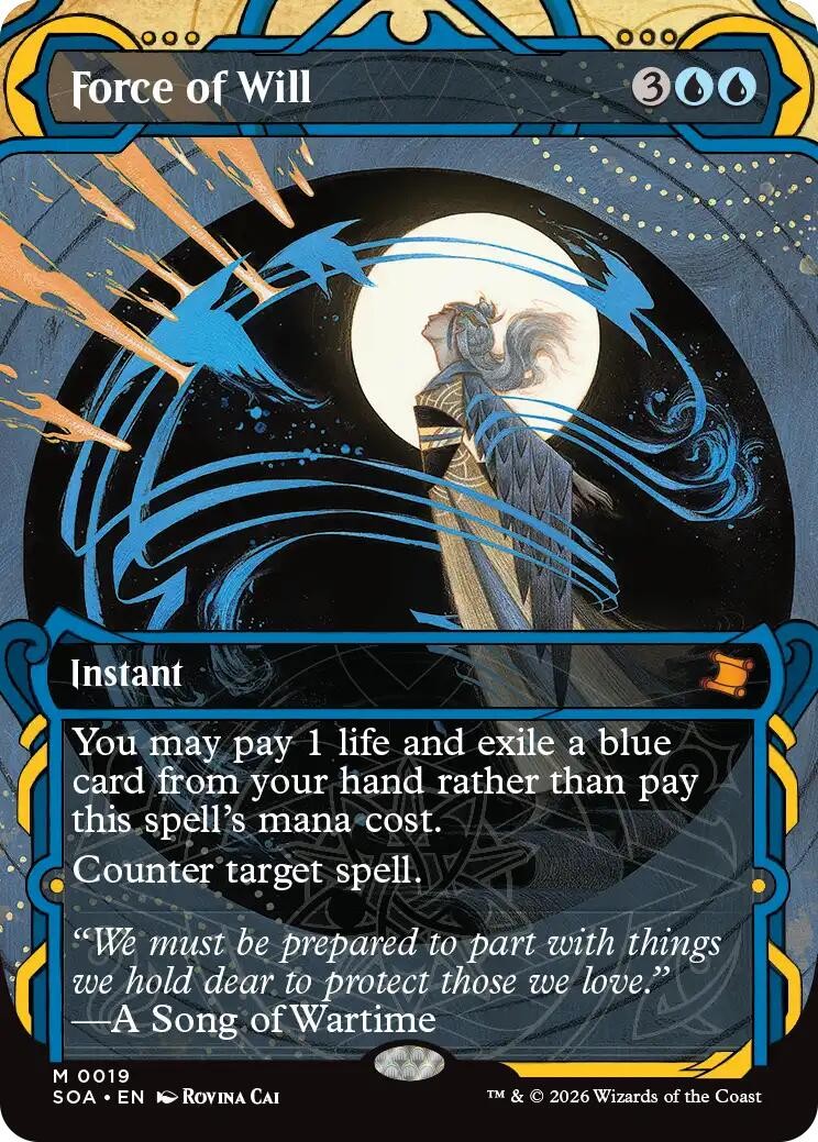 Force of Will - 19 - NM - Secrets of Strixhaven: Mystical Archive