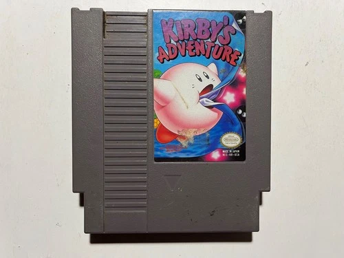 Kirby's Adventure (Nintendo NES) Authentic  Tested working🔥