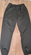black sweatpants size m