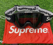 Supreme Smith Off Road Goggles Black Ski Snowboard Dirt Bike ATV Motocross NEW