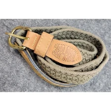 Zep Pro Belt Mens 38 Brown USA Made Leather Western Heritage Americana