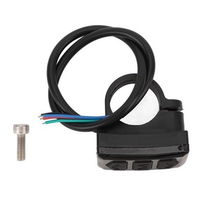 Electric Bike Display Switch LCD Grip Handlebar Control Button E-Bike Replace...