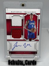 2023-24 Panini National Treasures Jordan Miller RC Rookie Dual Patch Auto /99 SP