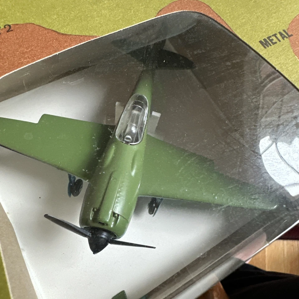 Modelo de avión de combate Na-5 1941-1945 vintage de Rusia nuevo en caja original Foto 3 de 4
