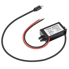 DC-DC 12V-24V to 5V 3A Micro USB Buck Converter, Step Down Power Adapter Module