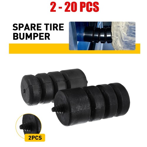 For Jeep Wrangler JL 2018-2023 2-20 Rear Tailgate Spare Tire Bump Stop Black Pad - Picture 17 of 18