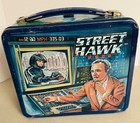 Vintage 1984 Street Hawk Metal Lunchbox & Thermos — photo 4