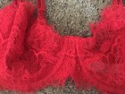Victorias Secret 38B Bra Red  Dream Angels Push Up W/O Padding Underwire, Lace — photo 2