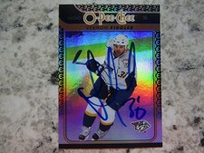 Nashville Predators Vernon Fiddler Signed Autographed 2009-10 O-Pee-Chee Mint